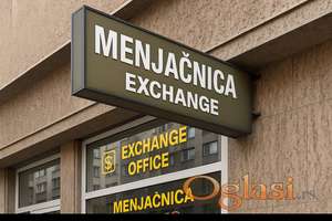 Мењачница са ПОСЛОВНИМ ПРОСТОРОМ у Новом Београду